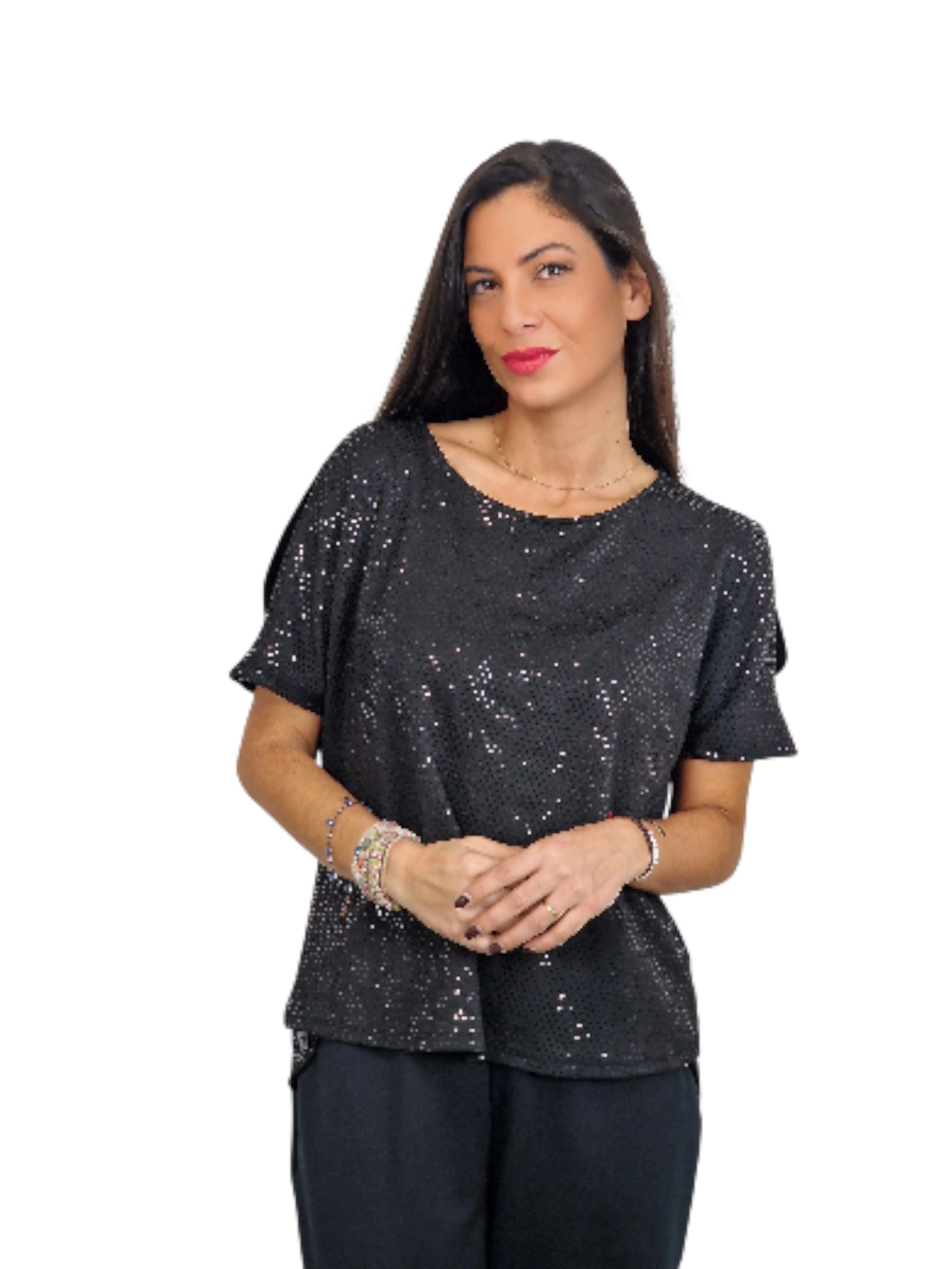 CAMISETA LENTEJUELAS