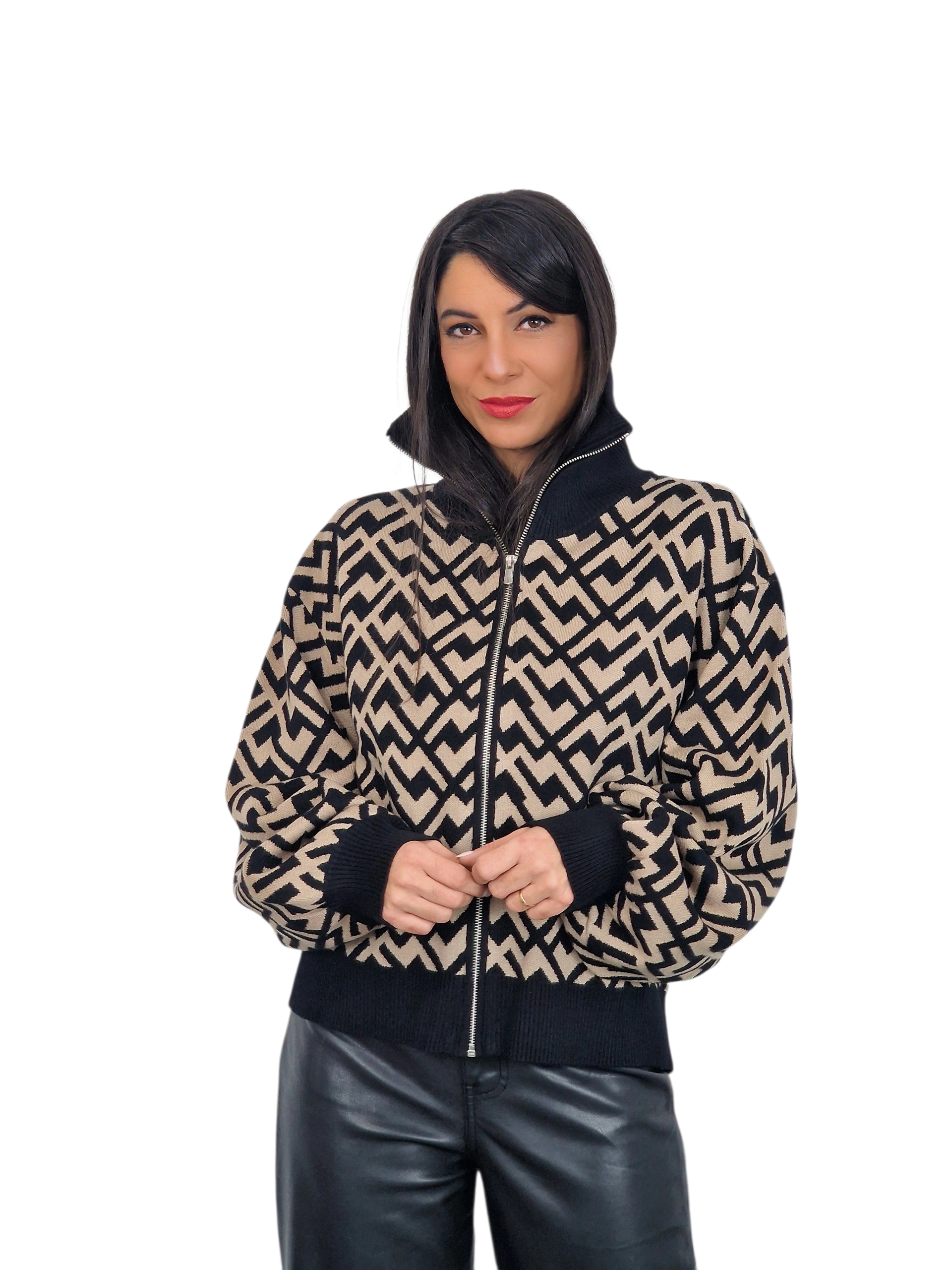 CHAQUETA ZIGZAG