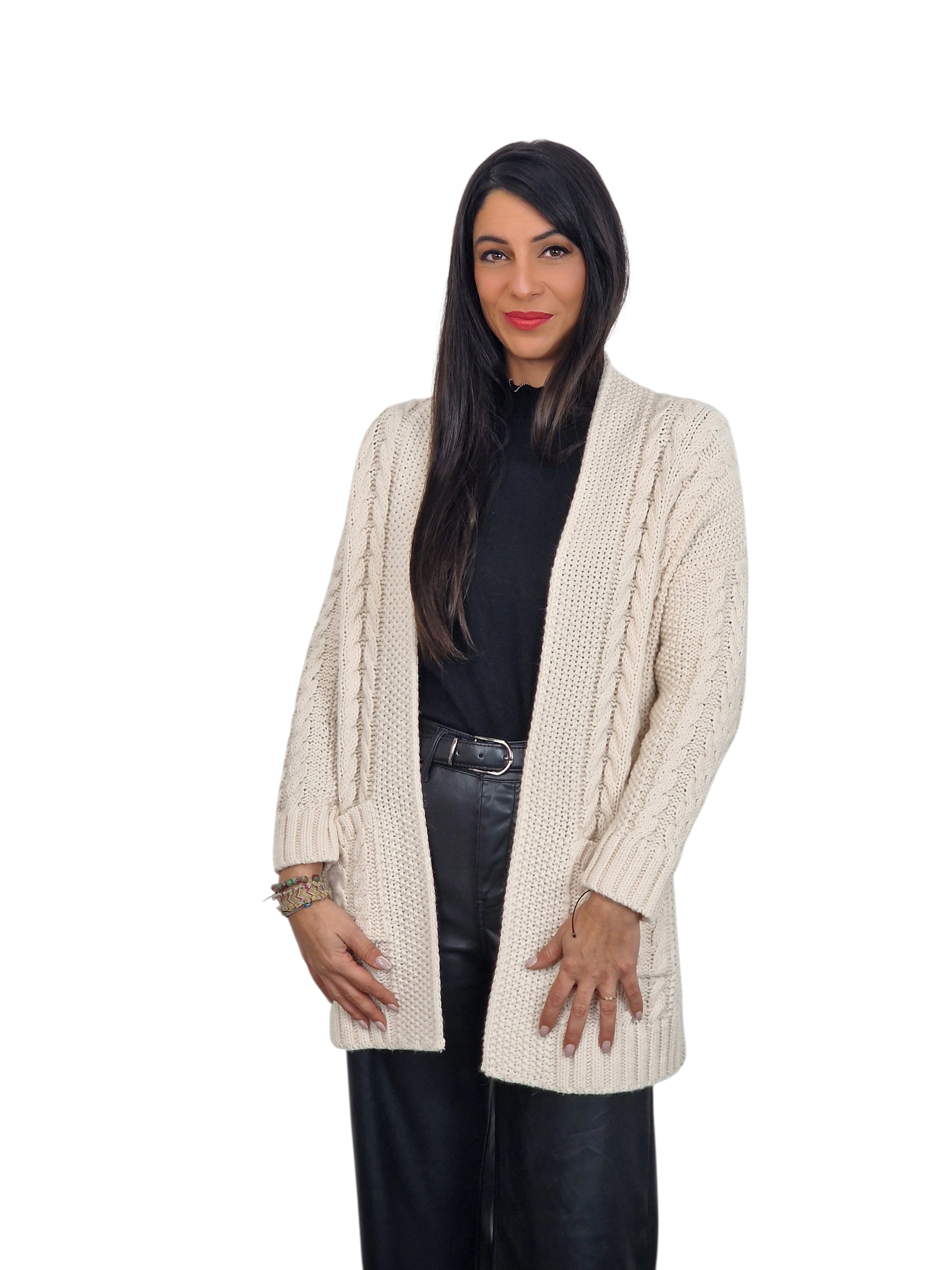 CHAQUETA LARGA OCHOS