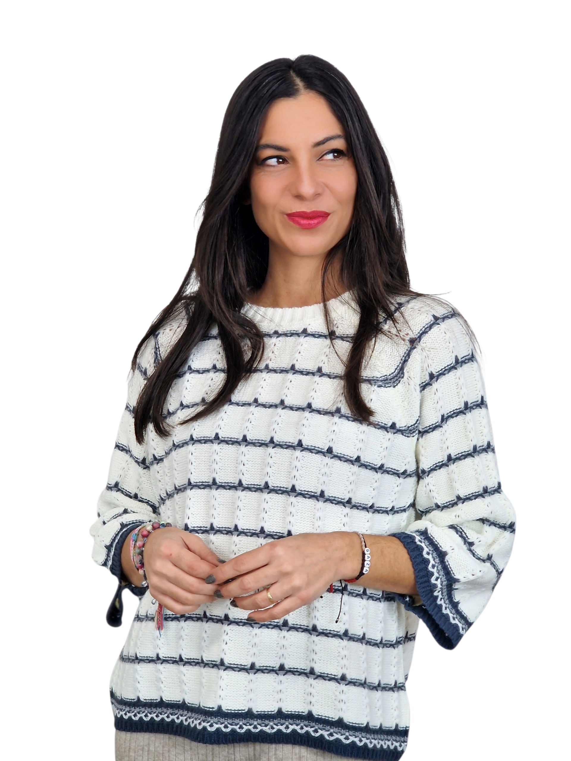 SUETER MANGA FRANCESA