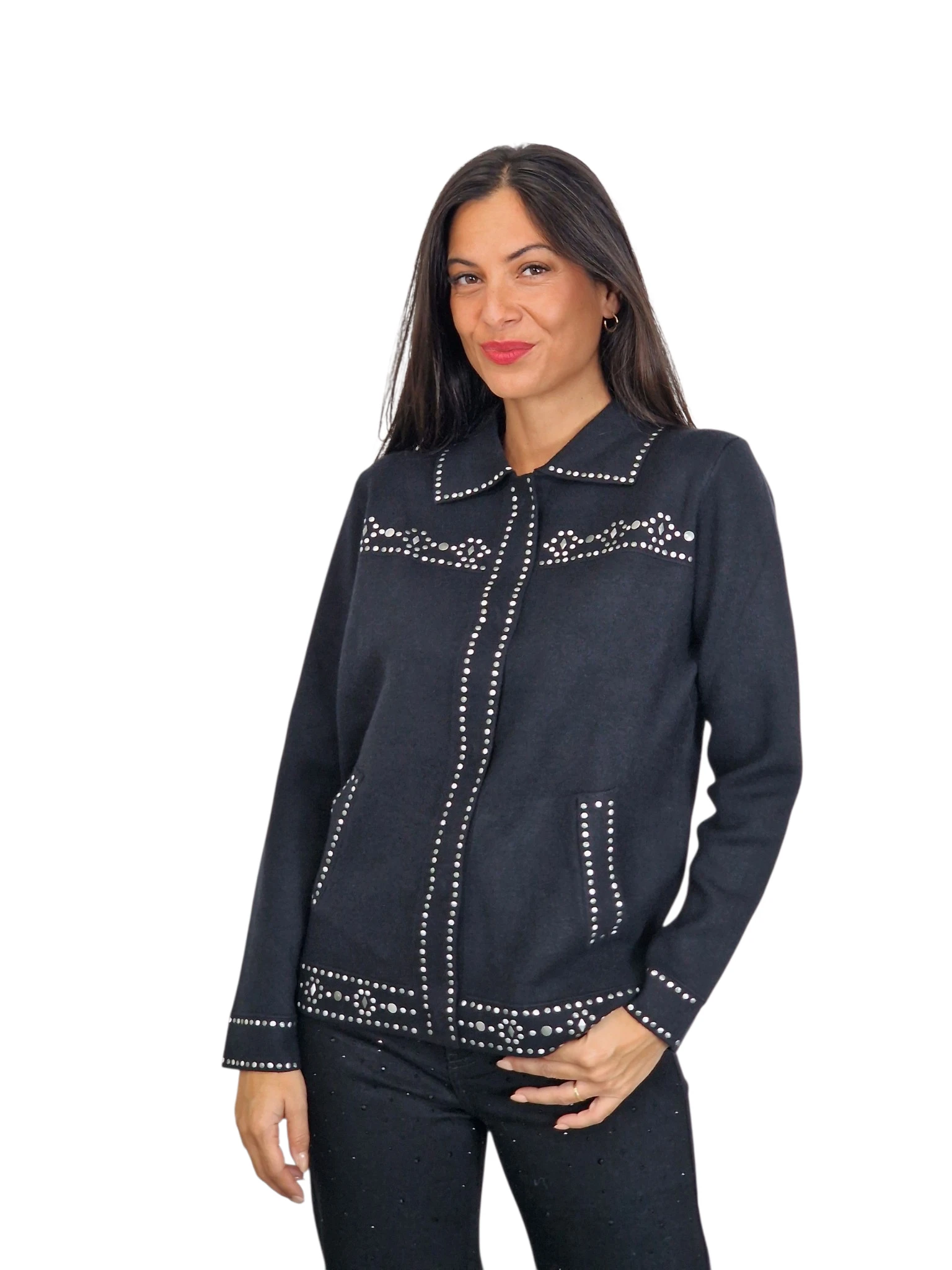 CHAQUETA TACHAS
